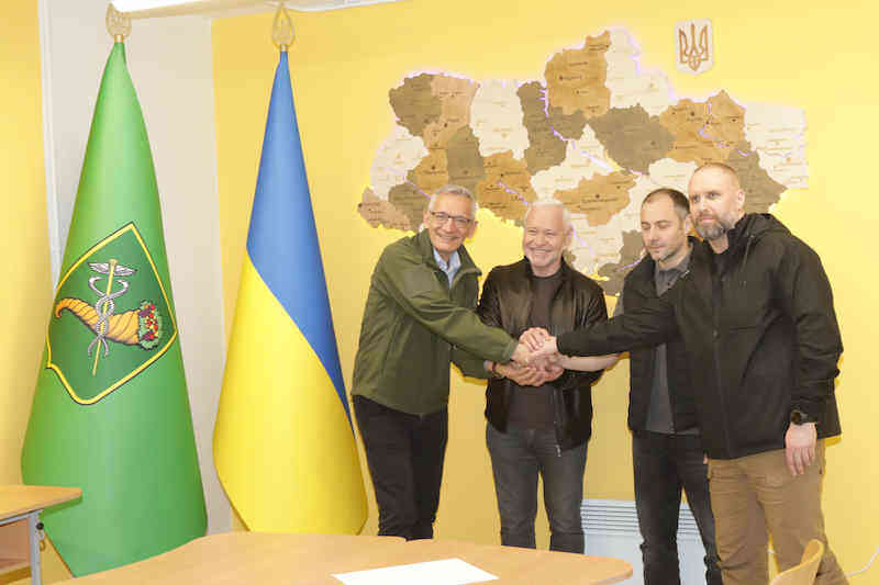 Зустріч мера Харкова та голови ХОВА з послом Німеччини в Україні