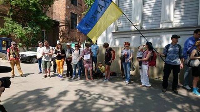 Фото Громадське Телебачення Харків Свободу Сенцову!