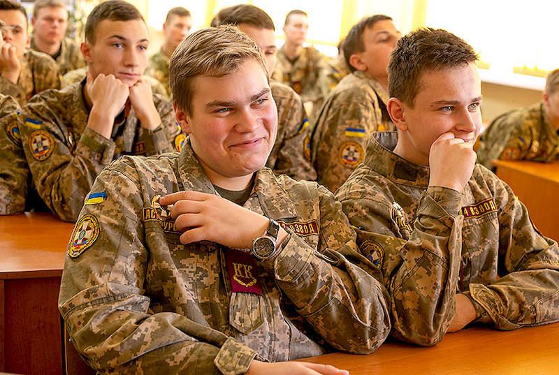 Кадети на презентації НАНГУ
