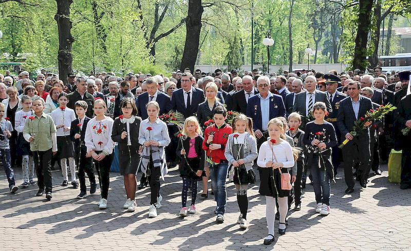 Фото: пресс-служба ХОГА Харьковчане почтили ликвидаторов Чернобыльской трагедии