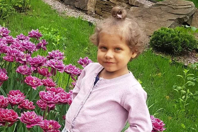 П’ятирічна донька полковника Сергія Чередніченко Марія