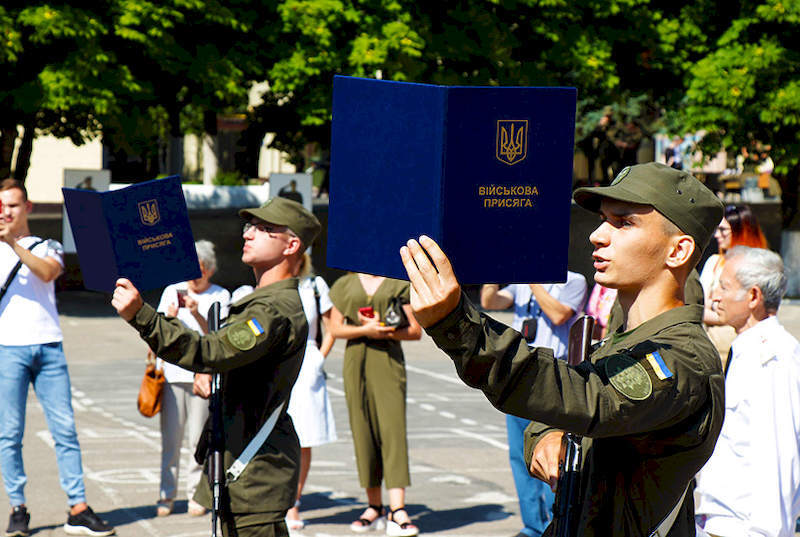 Присяга в Нацгвардии