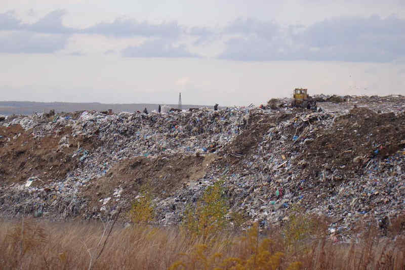 Дергачевский мусорный полигон