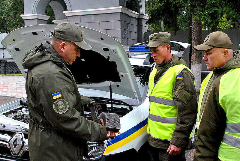 Навчання спеціалістів безппеки руху Нацгвардії