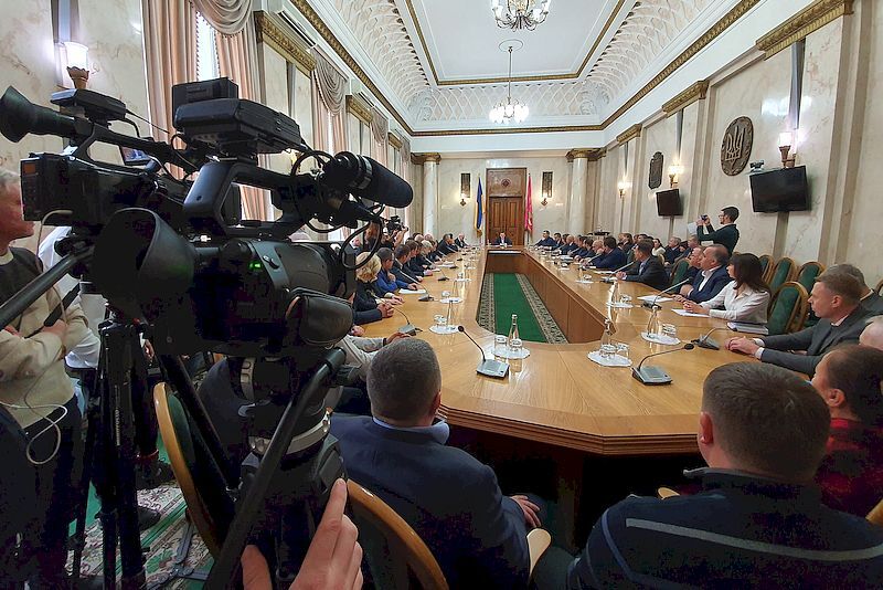 Фото: Павло Велицкьий, Facebook Встреча губернатора Кучера с представителями харьковского бизнеса