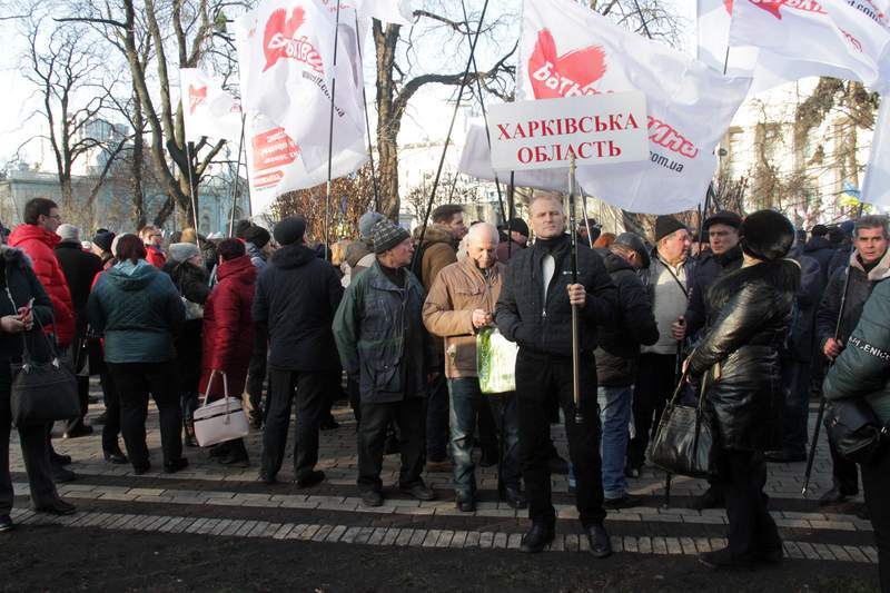 Мітинг протесту проти продажи землі