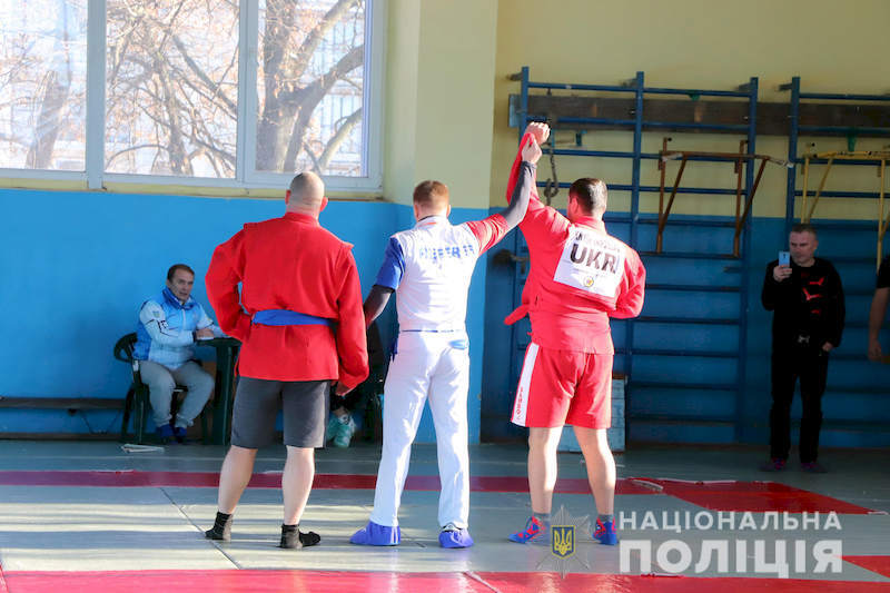 Чемпионат полиции по самбо