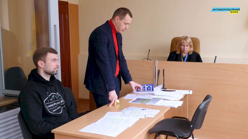 Антон Сосницкий в суде