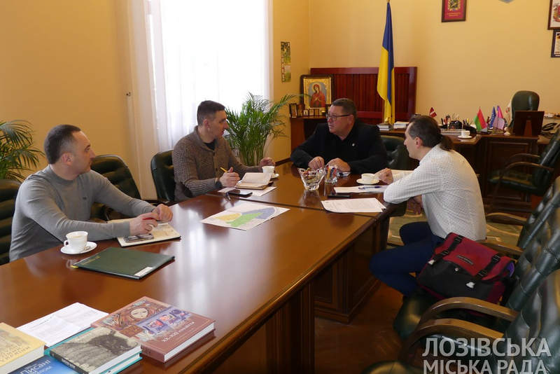 Встреча мэра Зеленского с председателем ОИК-179