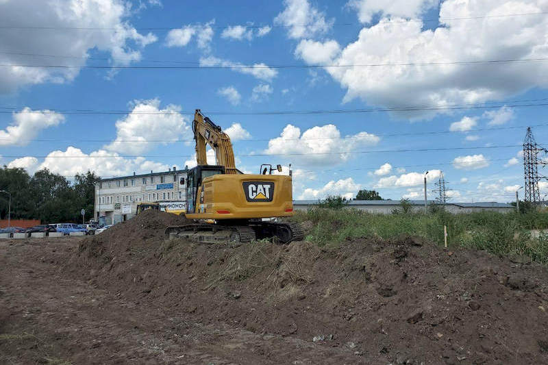 Будівництво дороги