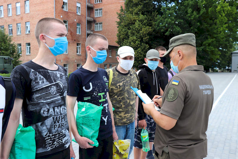 Молоде поповнення Нацгвардії