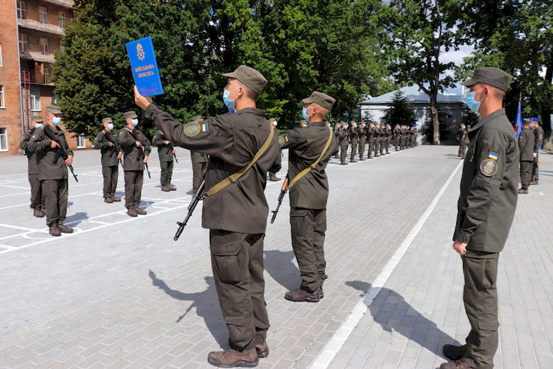 Принятие воинской присяги