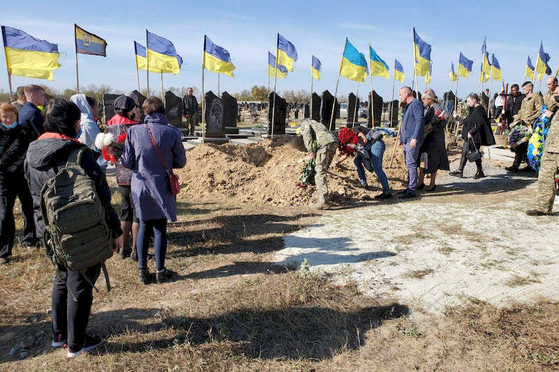 Похорон військових льотчиків