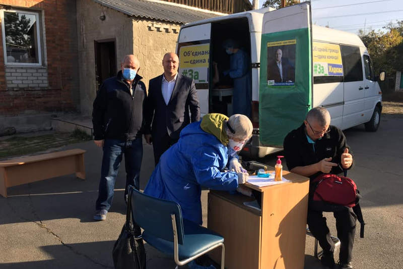 Сдача теста на коронавирус