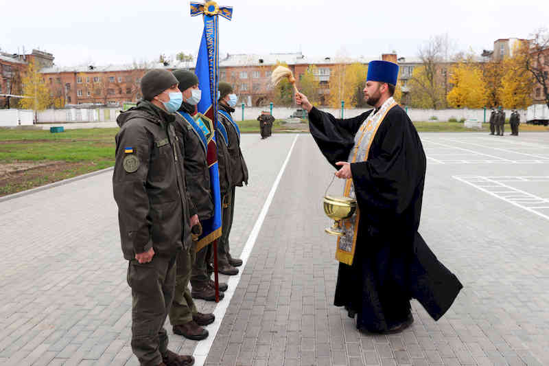 Освящение Боевого знамени