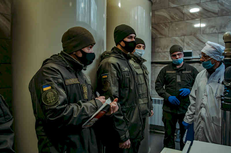 Курсанты НГУ на стажировке
