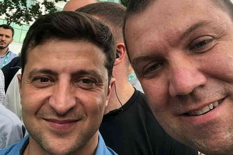 Николай Кириченко и Владимир Зеленский