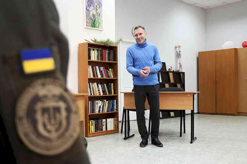 Зустріч гвардійців з режисером