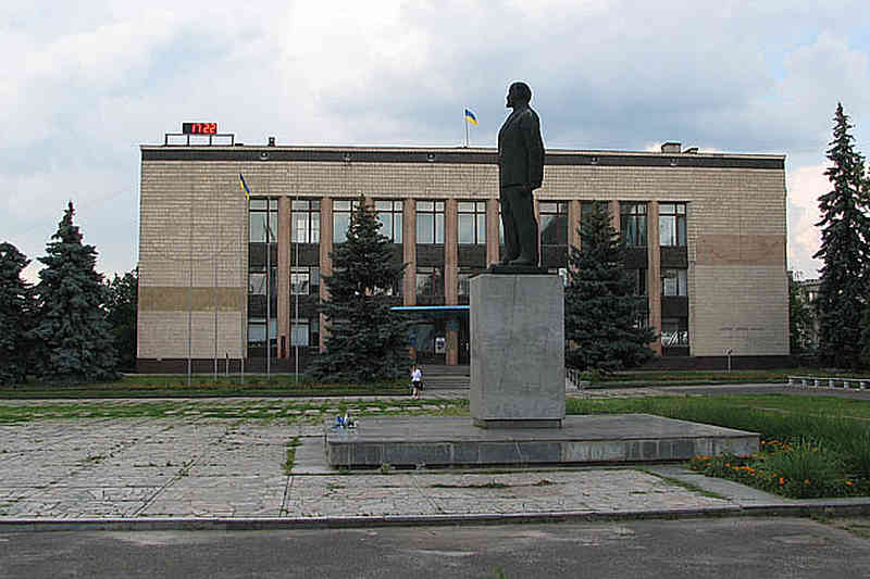 Пам'ятник Леніну в Ізюмі