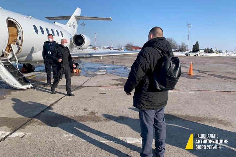 Яценко в Борисполі