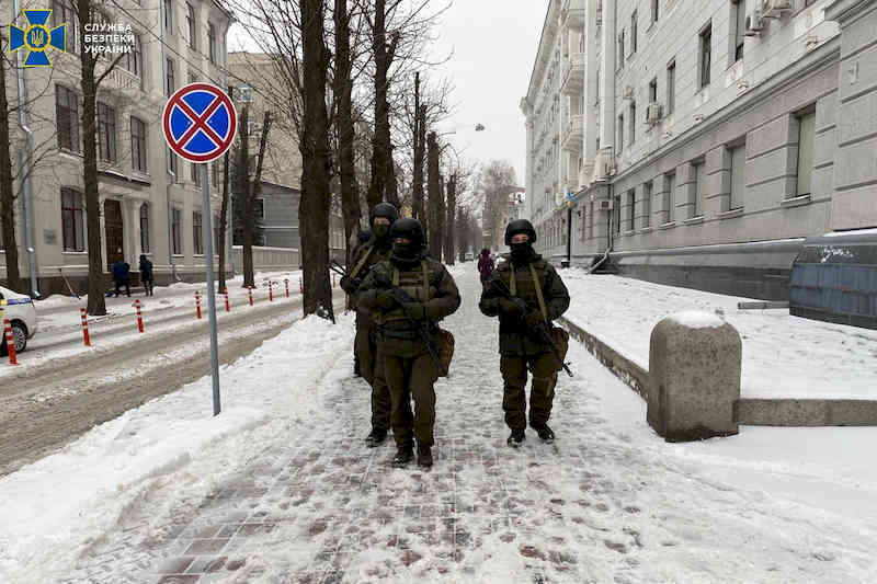 Контрдиверсионная тренировка СБУ