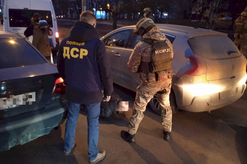 Затримання рекетирів