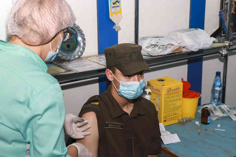 Вакцинація гвардійця