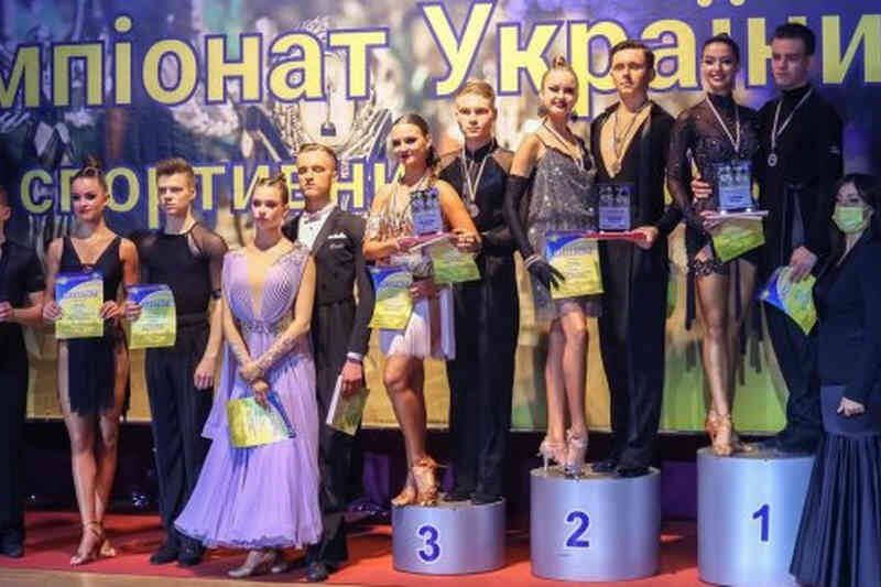 Победители чемпионата по спортивным танцам