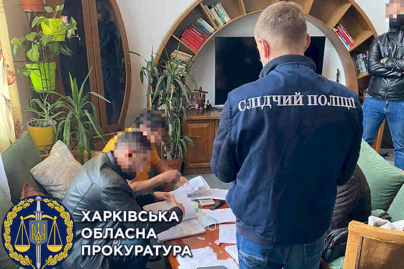 Обшук в будівельній фірмі