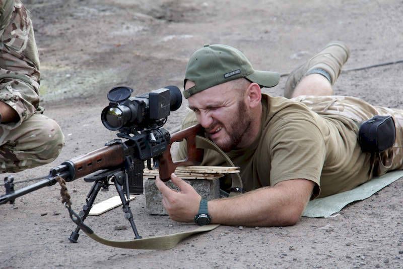 Украинский военный