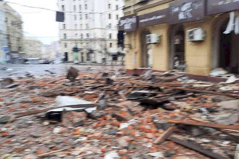 Зруйнований Палац Праці