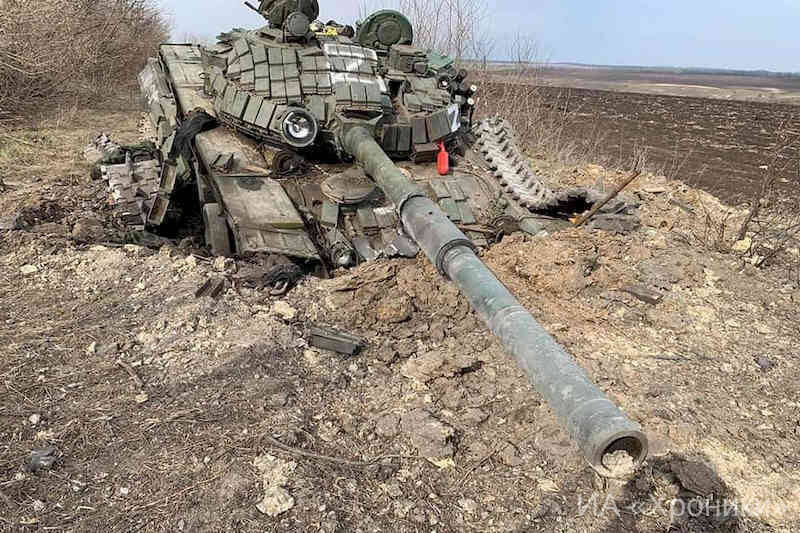 Вражеский танк