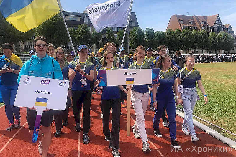 Харьковские спортсмены на Всемирной гимназиаде