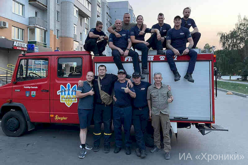 Американські та харківські пожежники