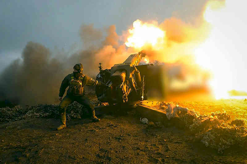 Харьковские гвардейцы уничтожают захватчиков
