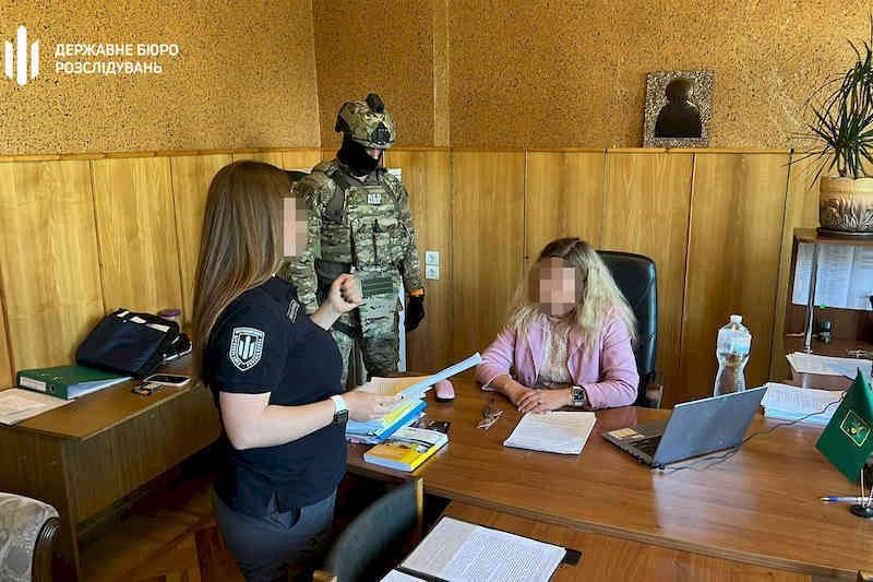 Затримання підозрюваної чиновніці Держпродспоживслужби Харківської області