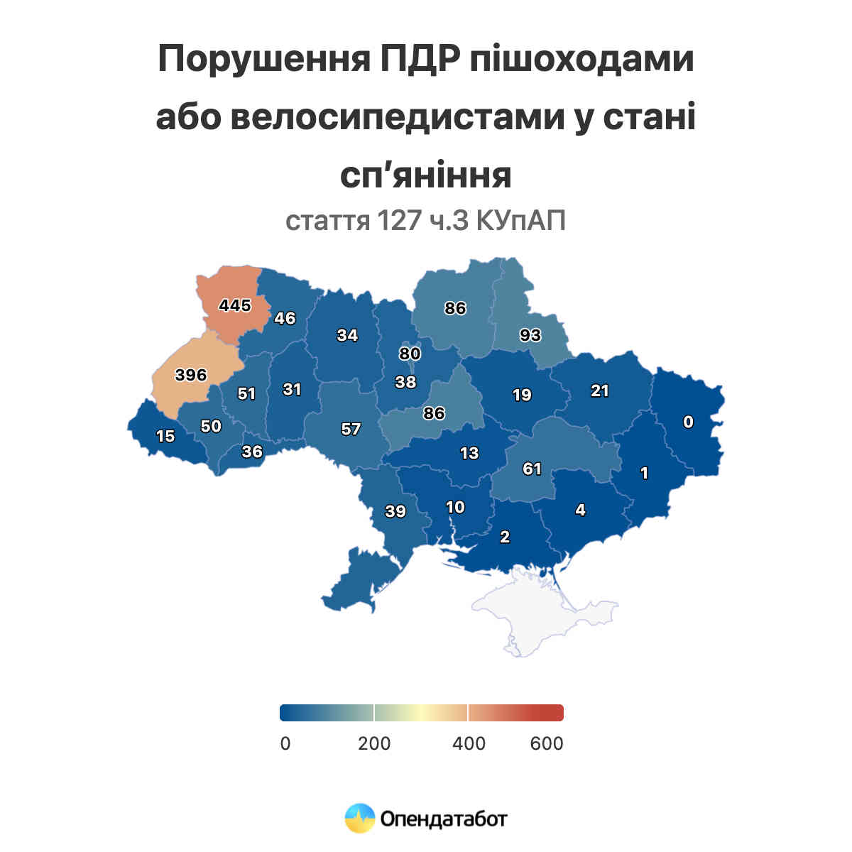 Порушення ПДР пішоходами або велосипедистами у стані сп’яніння