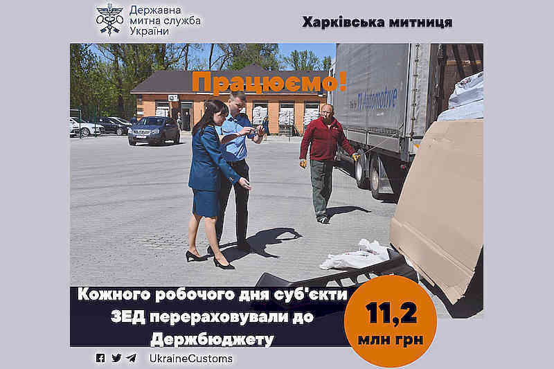Поступления за сентябрь в Госбюджет от Харьковской таможни