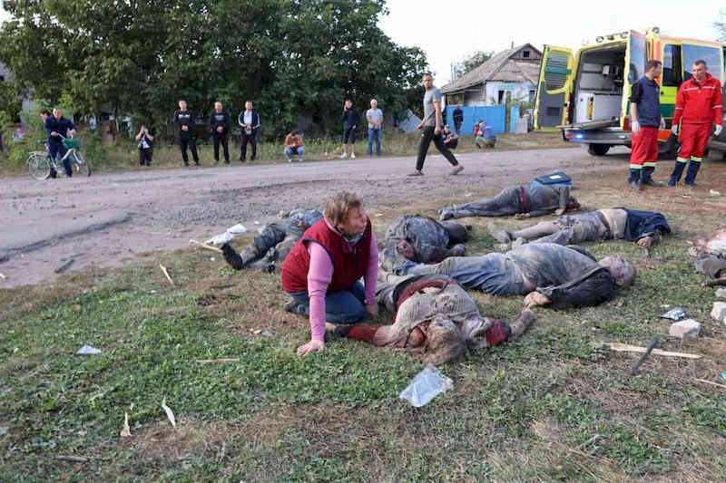 Жертвы очередного преступления россиян