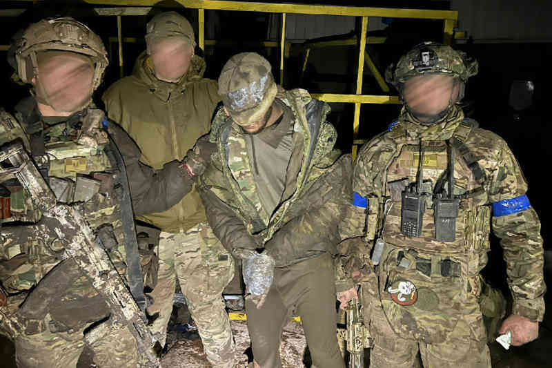 Бойцы бригады «Спартан» пленили очередного "ваньку" на запорожском направлении