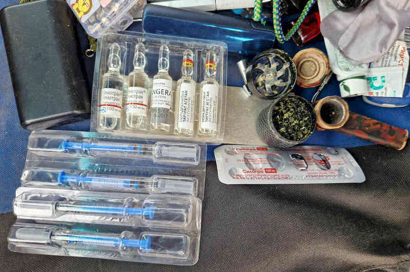 Наркотики, які намагалися ввезти до Харкова
