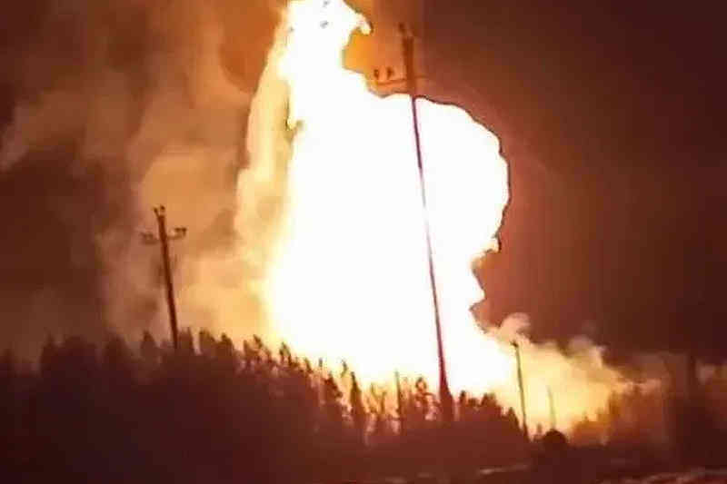 Взрыв на газопроводе