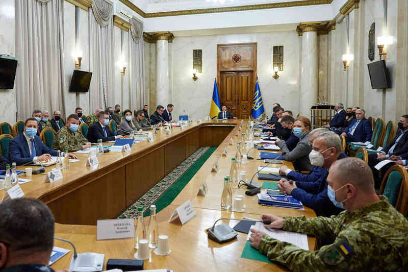 Фото: офіційний сайт Президента України Засідання РНБО