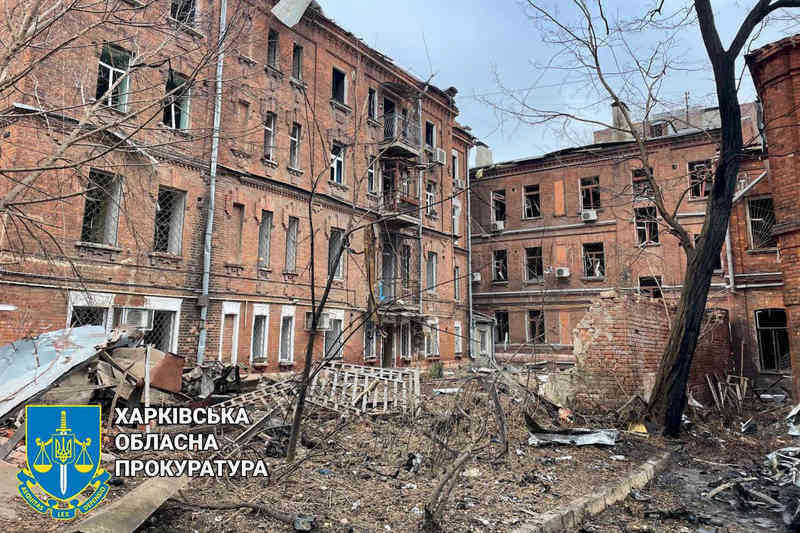 Последствия вражеского обстрела
