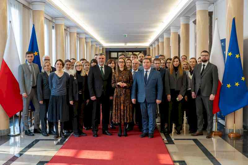 Украинская делегация в Польше