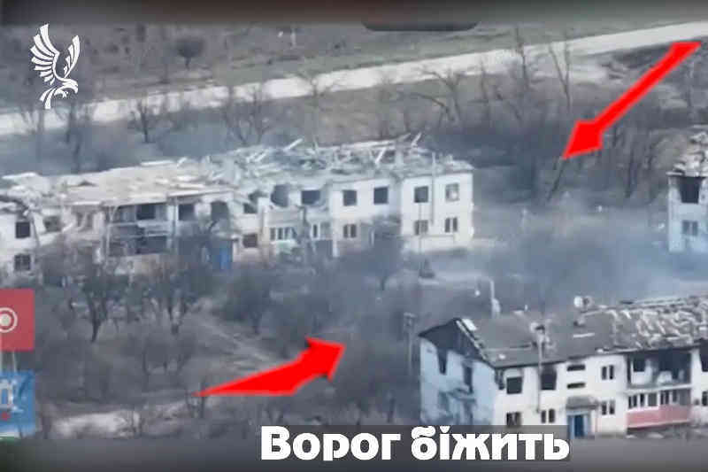 Знищення позиції російських загарбників