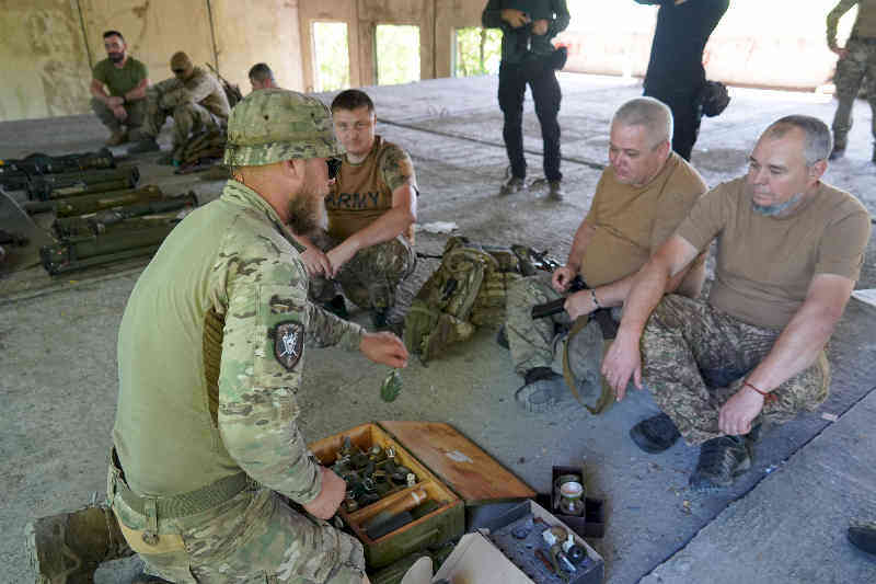 Тренування бійців «Спартану»