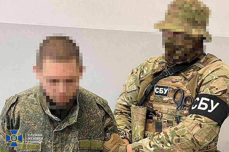 Затриманий рашистський кат Артем Куліков