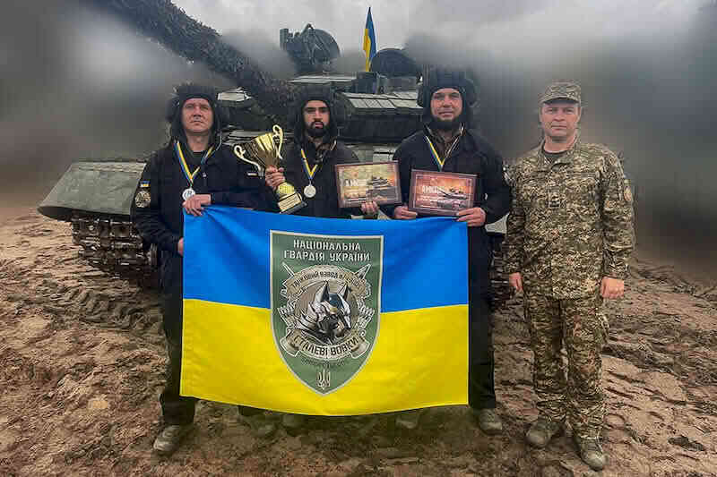 Екіпаж переможців змагань