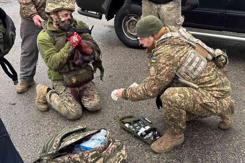 Слобожанський «Скіф» допомагає побратиму